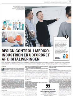 Design Control I Medicoindustrien Er Udfordret Af Digitaliseringen Artikel